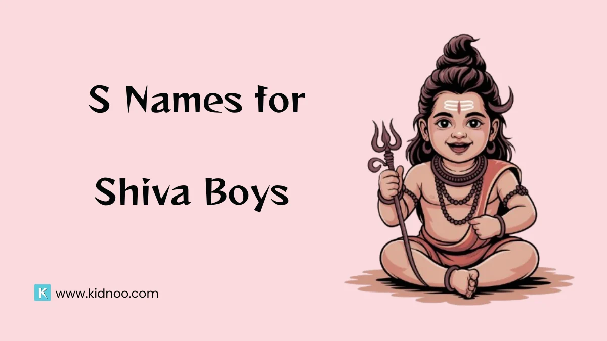 Baby Boy Names Starting with S Inspired by Hindu Lord Shiva with Meanings
