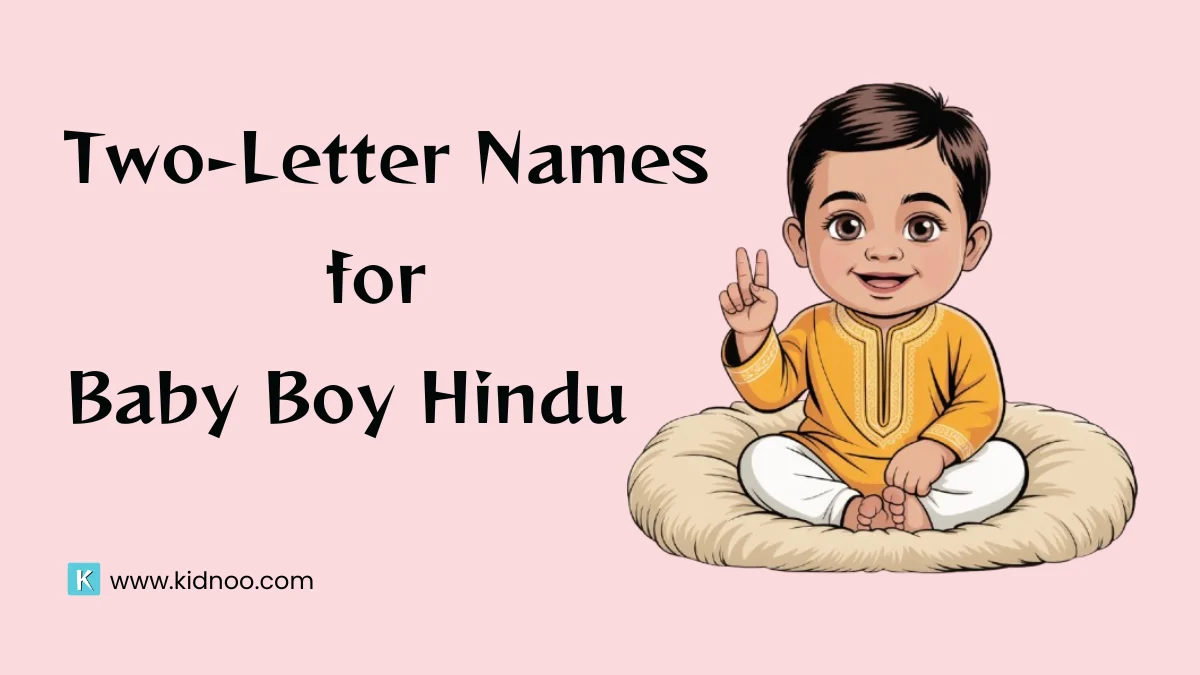 Unique two-letter Hindu baby boy names with modern and traditional meanings